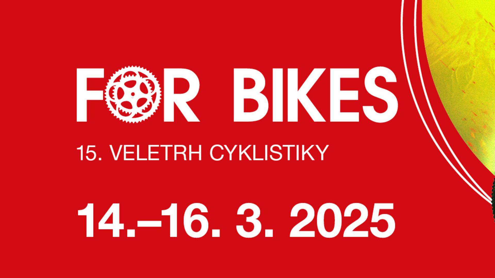 Veletrh FOR BIKES 2025 přinese nové modely kol, adrenalin i příležitosti ke sportování!